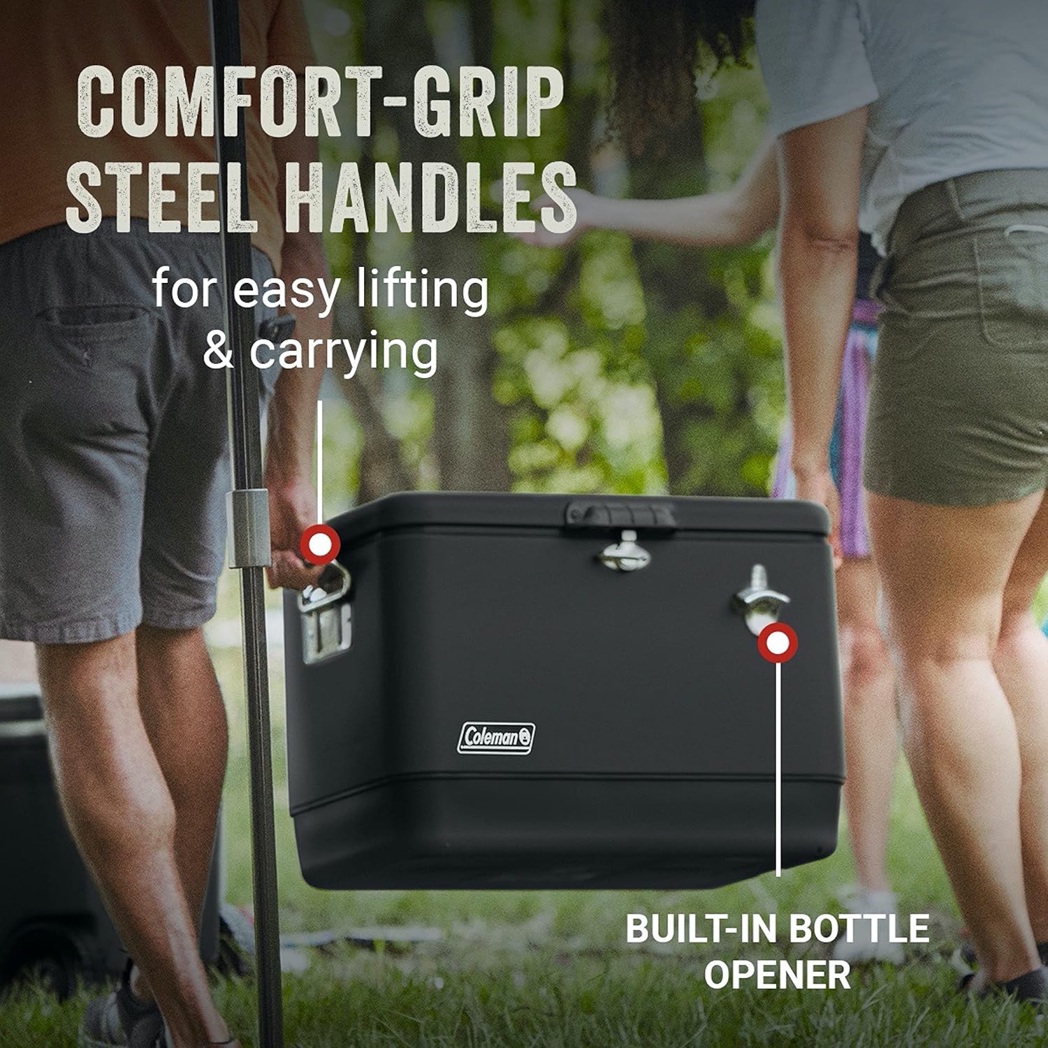 54-Quart Steel-Belted Insulated Cooler O1772
