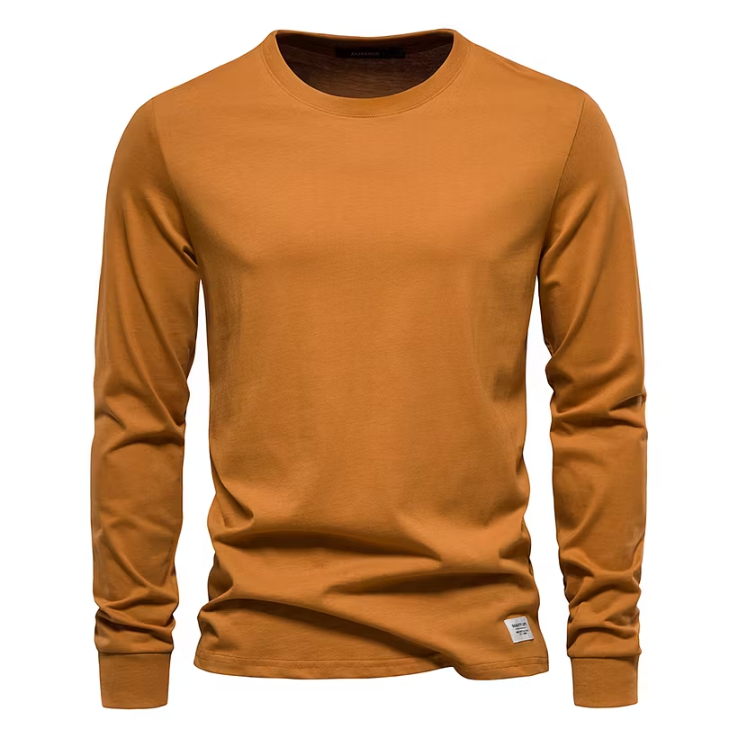 Essential Cotton Long-Sleeve T-Shirt