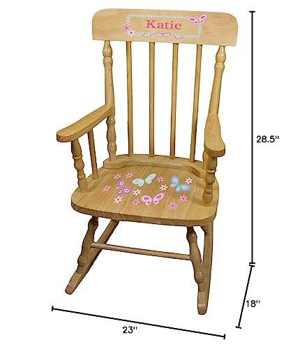 Natural Childrens Rocking Chair I7758