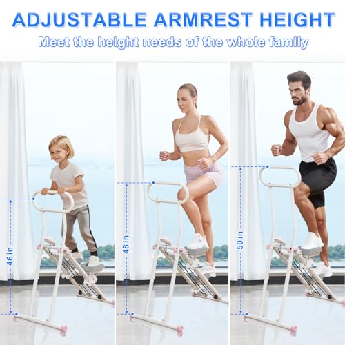 Folding Vertical Climber with Adjustable Handlebar L26595