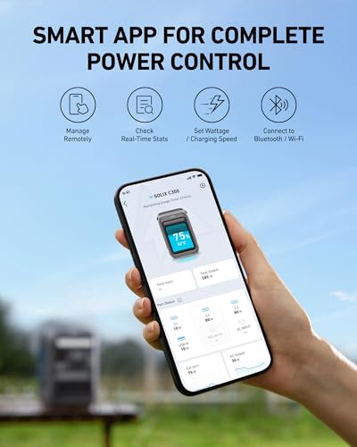 288Wh Portable Power Station with 60W Solar Panel W8600