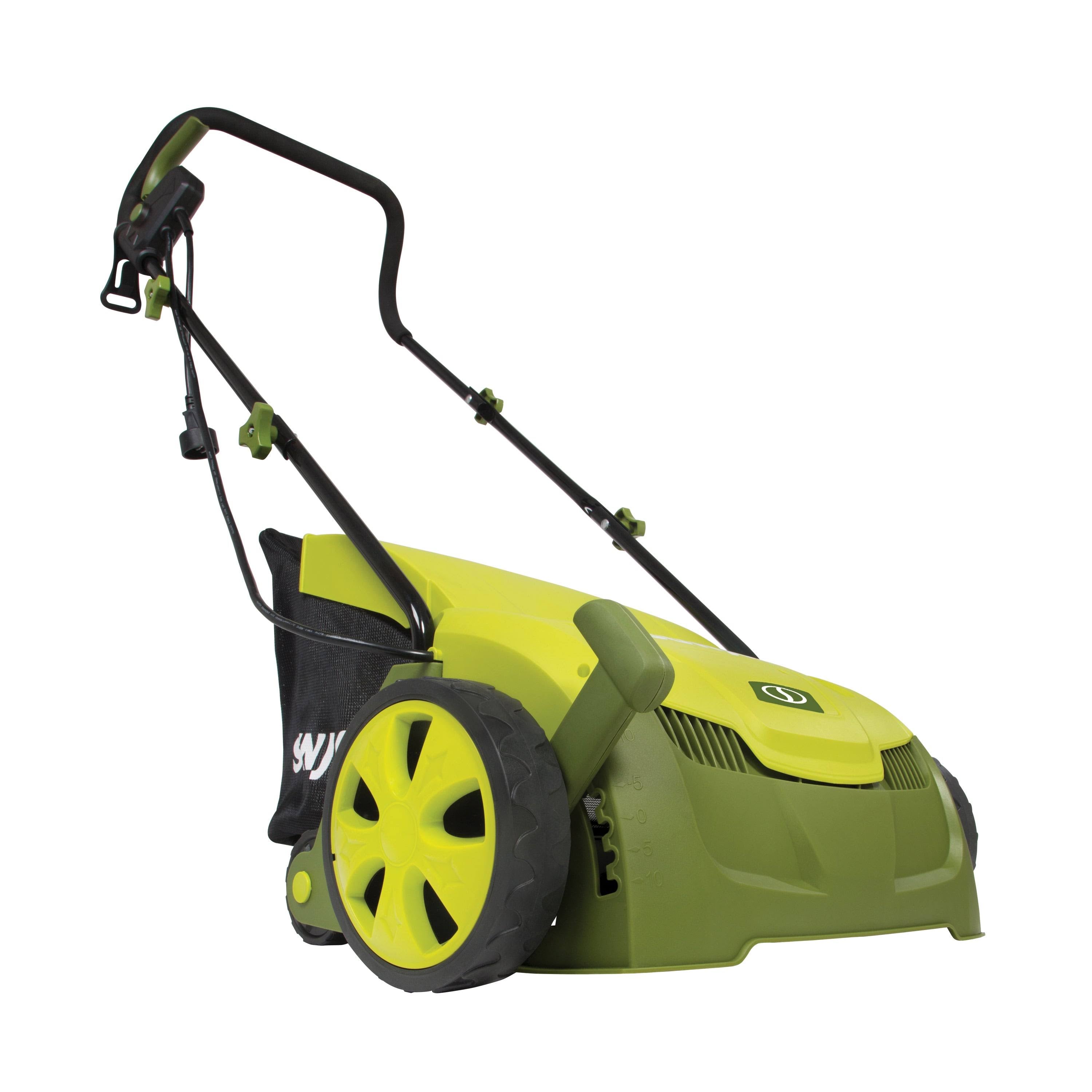 Electric Lawn Dethatcher with Collection Bag O2624