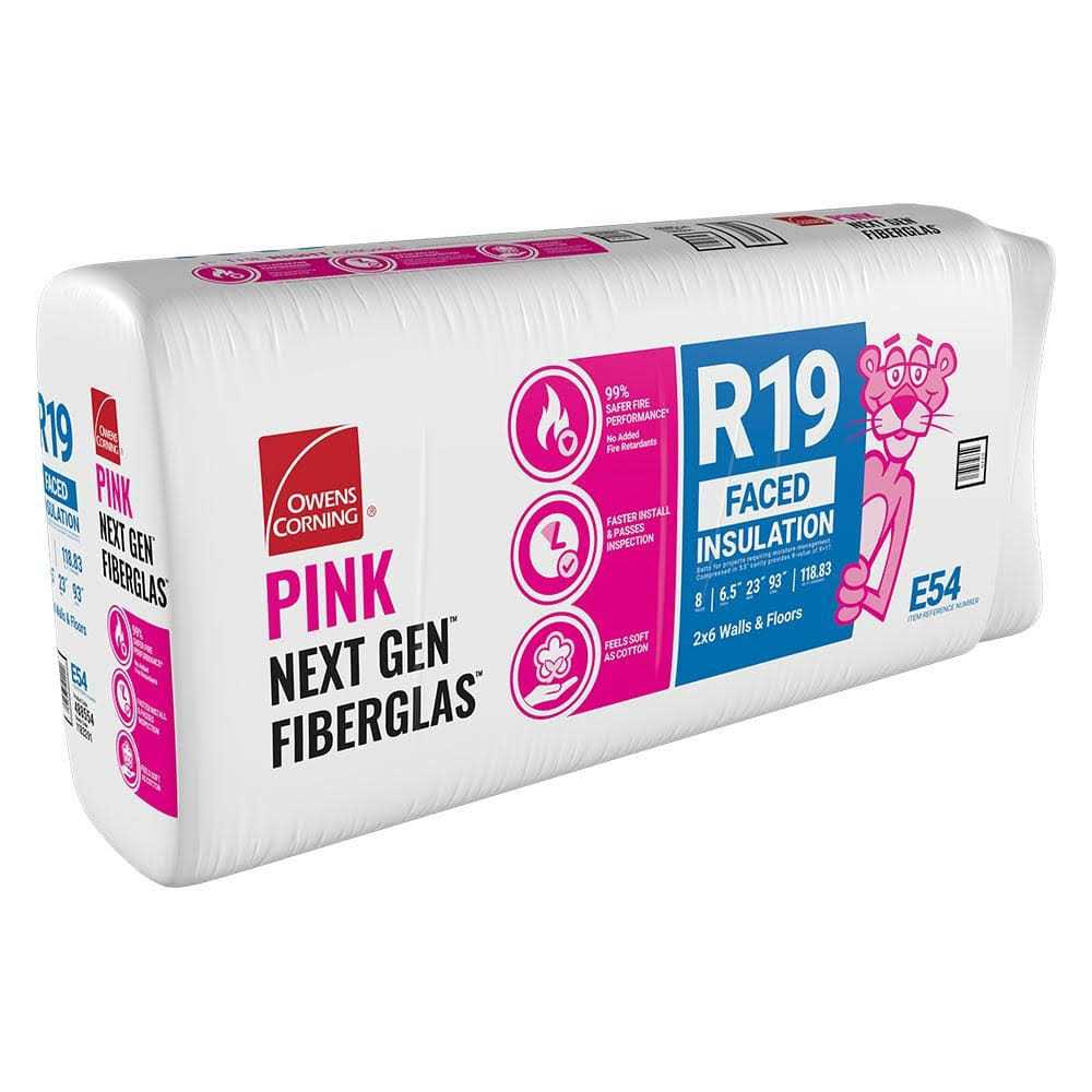 Faced Fiberglass Insulation Batt 23 in. x 93 D8765