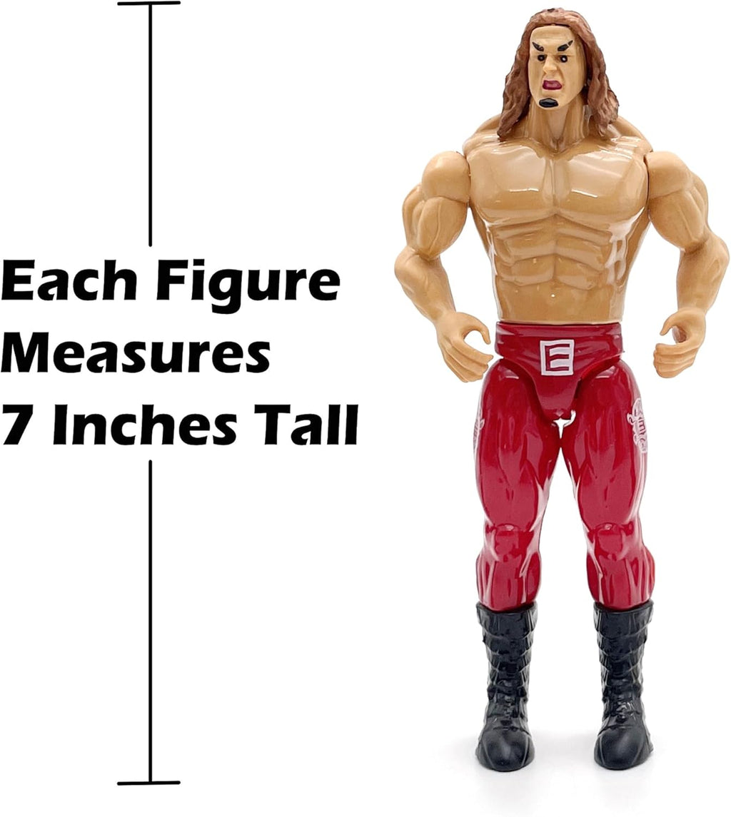 Set of 12 Wrestling Action Figures Q302