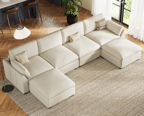 Black Velvet Modular Sectional Sofa Q7992