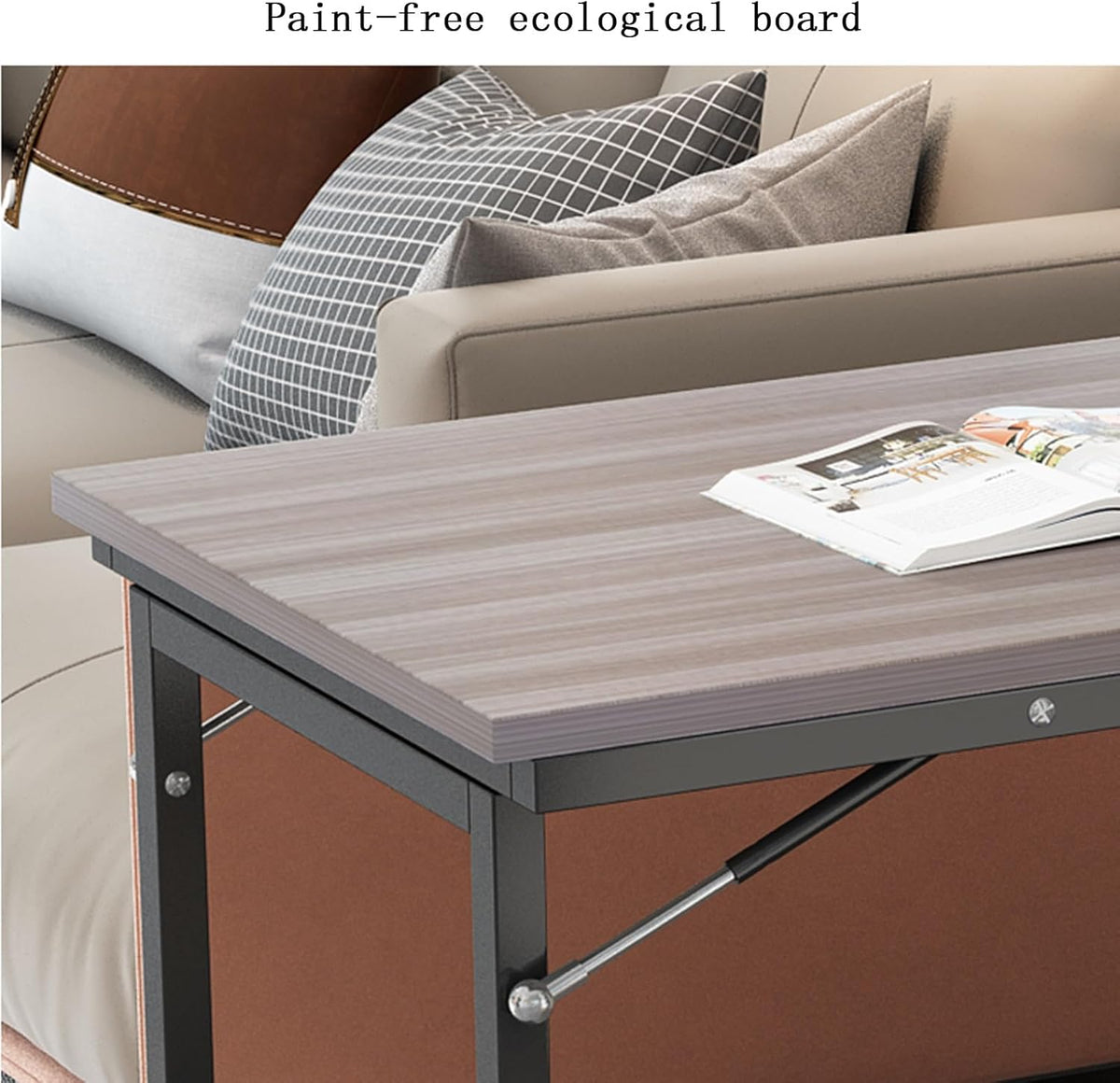 Heavy Duty Wall Mounted Folding Desk with Adjustable Steel Bracket J401