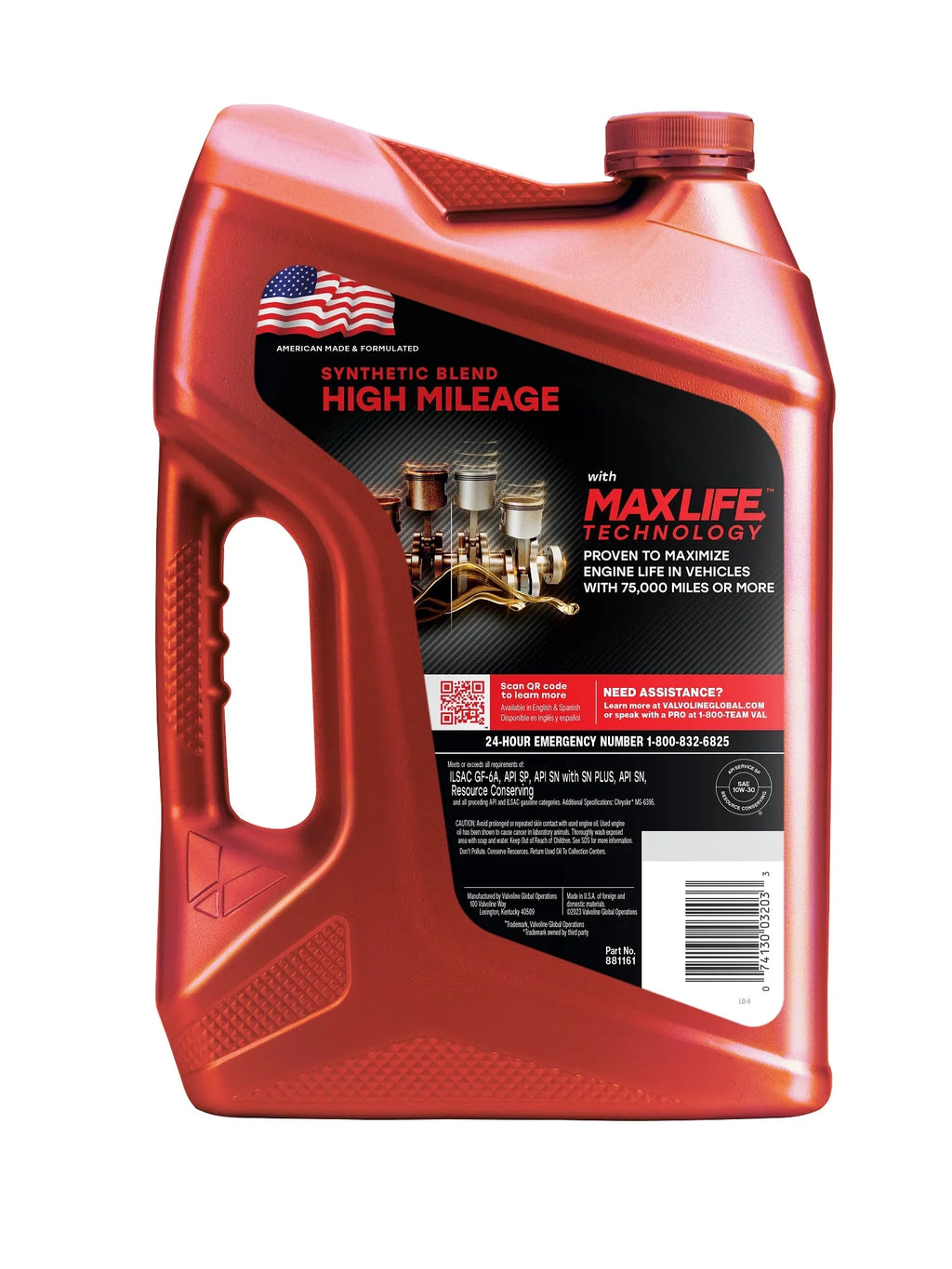 SAE 10W-30 High Mileage Motor Oil X762
