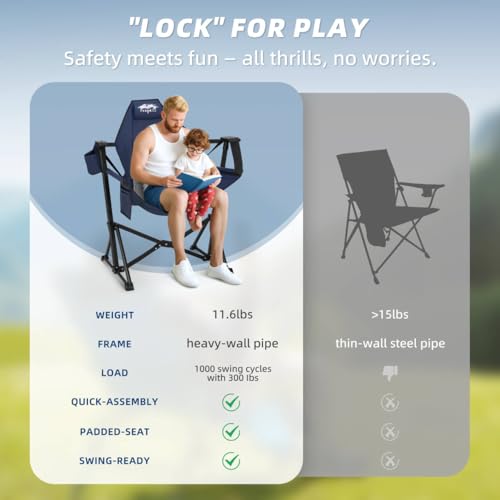 Portable Folding Hammock Chair with Adjustable Back T93868