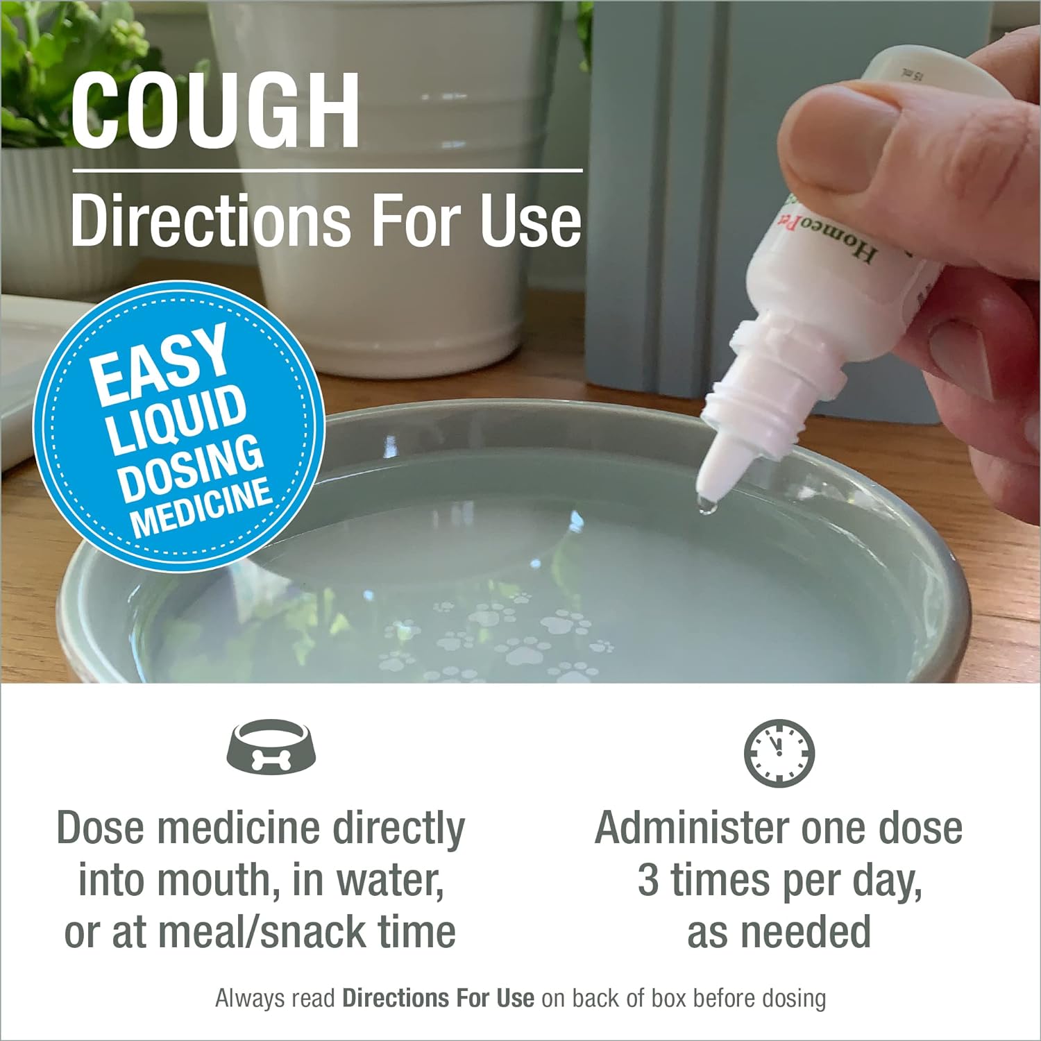 15 Milliliters Natural Cough Medicine for Pets D7413