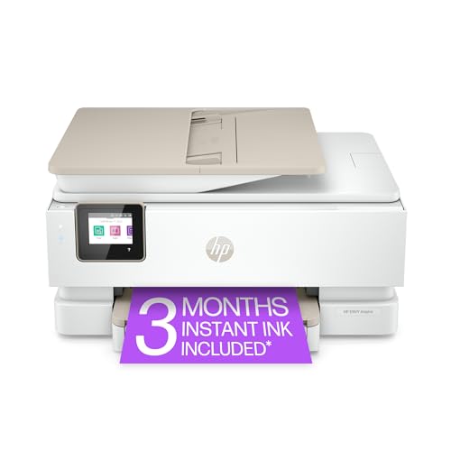 White Wireless Color Inkjet Printer A47966