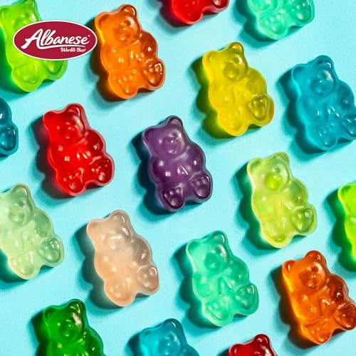12 Flavor Gummi Bears, 1 Ounce Bag of Candy (Pack of 200) X559