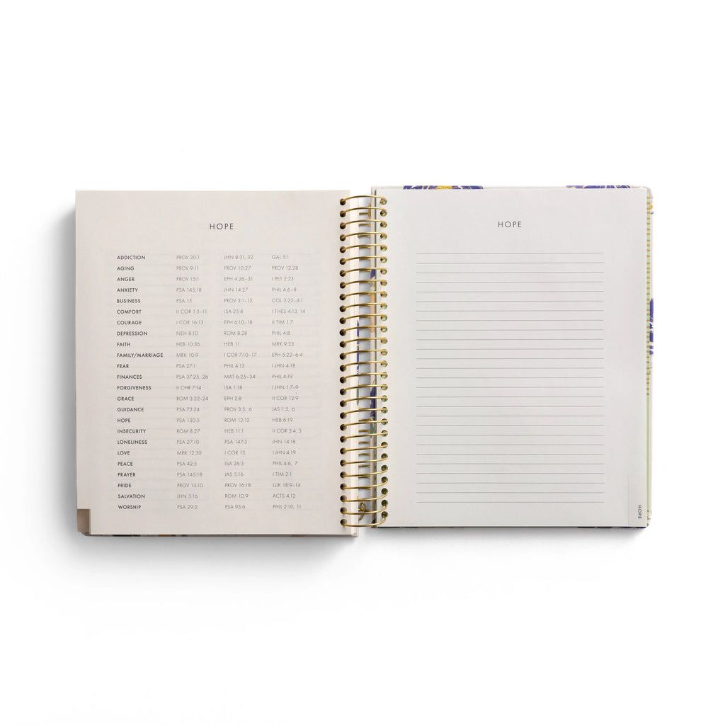 18 Month Spiral Bound Devotional Planner K354