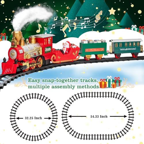 Train Set with Steam, Light and Sounds W291