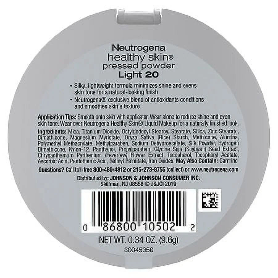 Light 20 Pressed Powder 0.34 oz Pack of 2 V2734