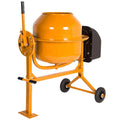 Portable Concrete Cement Mixer 1/2 Hp Electric with Wheel D318