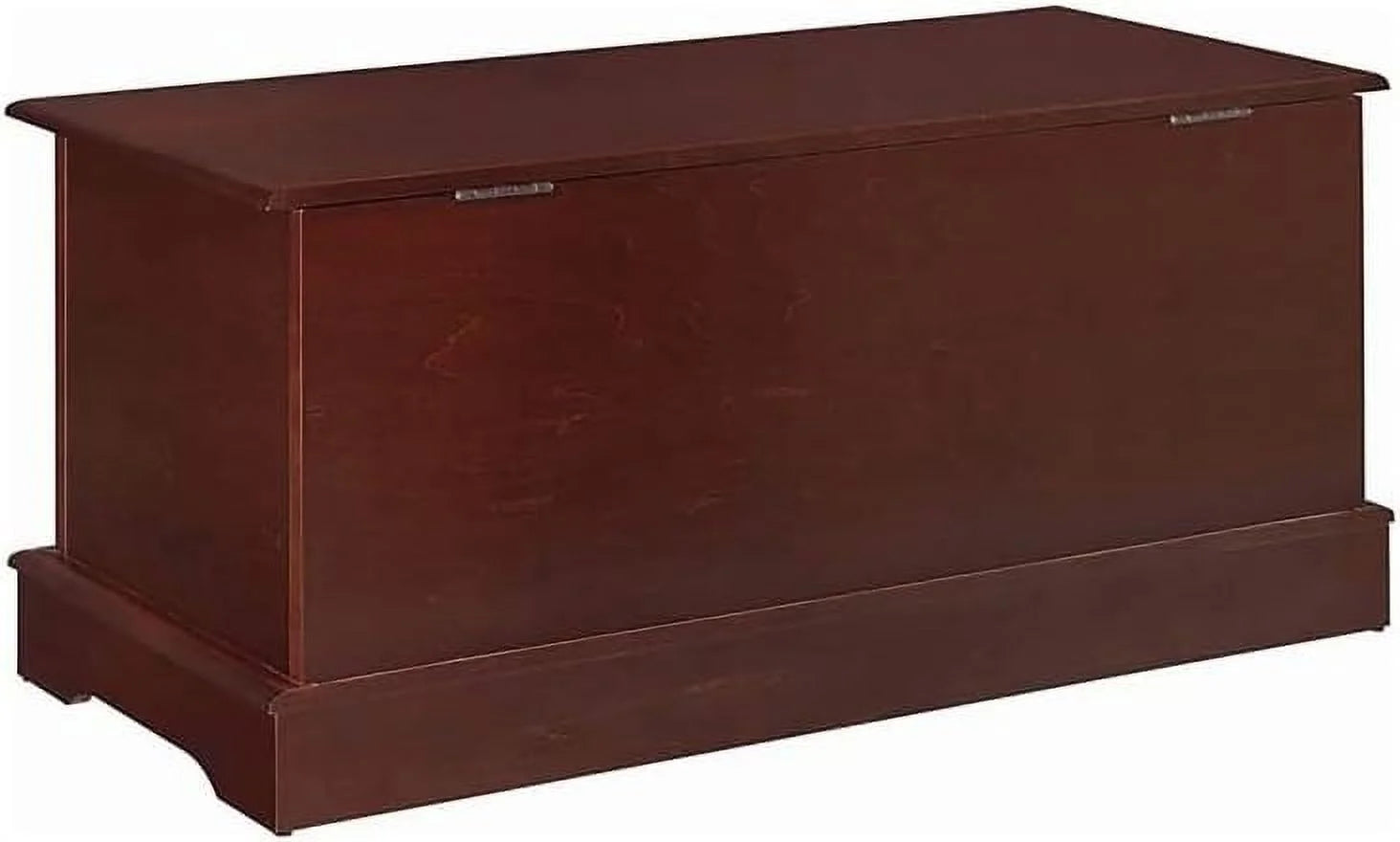 Warm Brown Cedar Lined Wood Storage Blanket Chest Trunk I353684