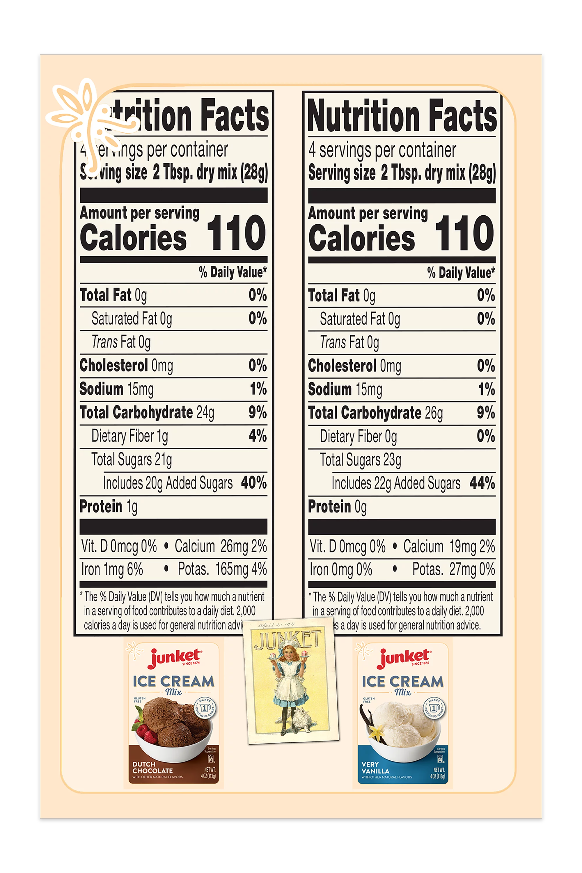 4 Total Ice Cream Mix E8376