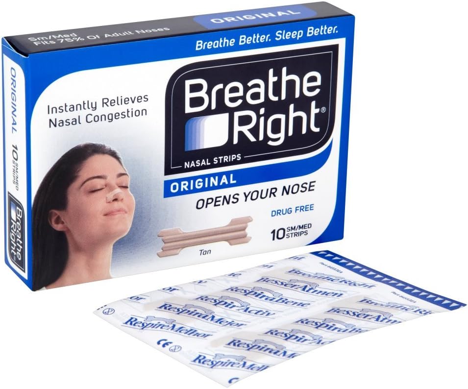 Natural Regular 10 Nasal Strips Z103