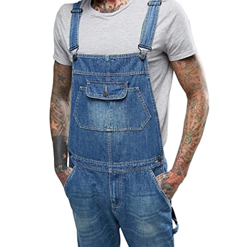 Men's Denim Bib Overalls P8960