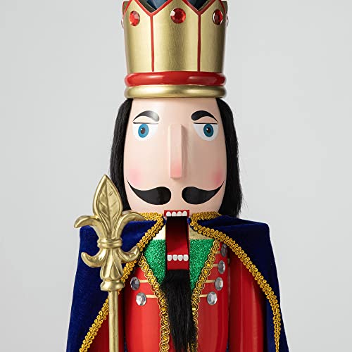 42" H Wooden Nutcracker Decoration G609