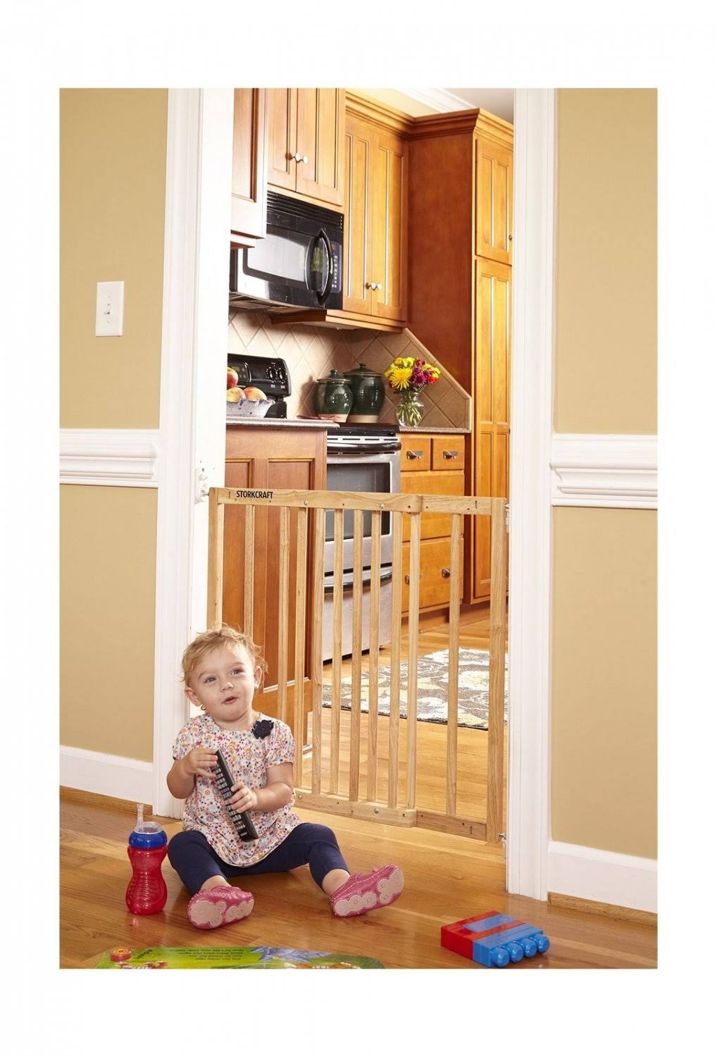 Natural Wooden Safety Gate J1526