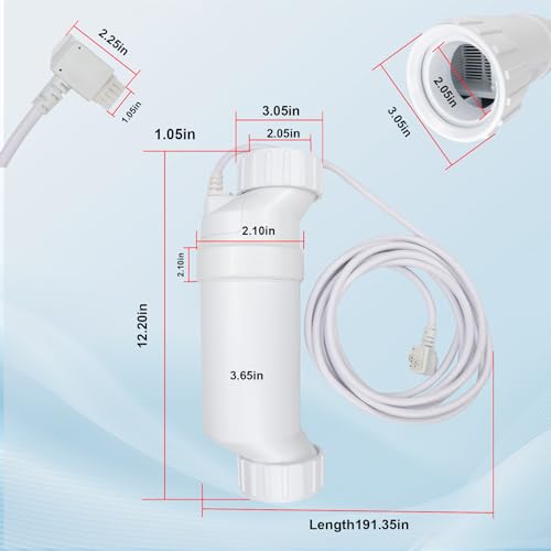 Salt Cell Pool Chlorine Generator Replacement for up to 15,000 Gallons F99187