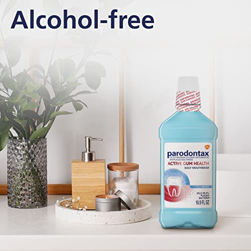 Mint Antiplaque and Antigingivitis Mouthwash, 3x16.9 Fl Oz E2565