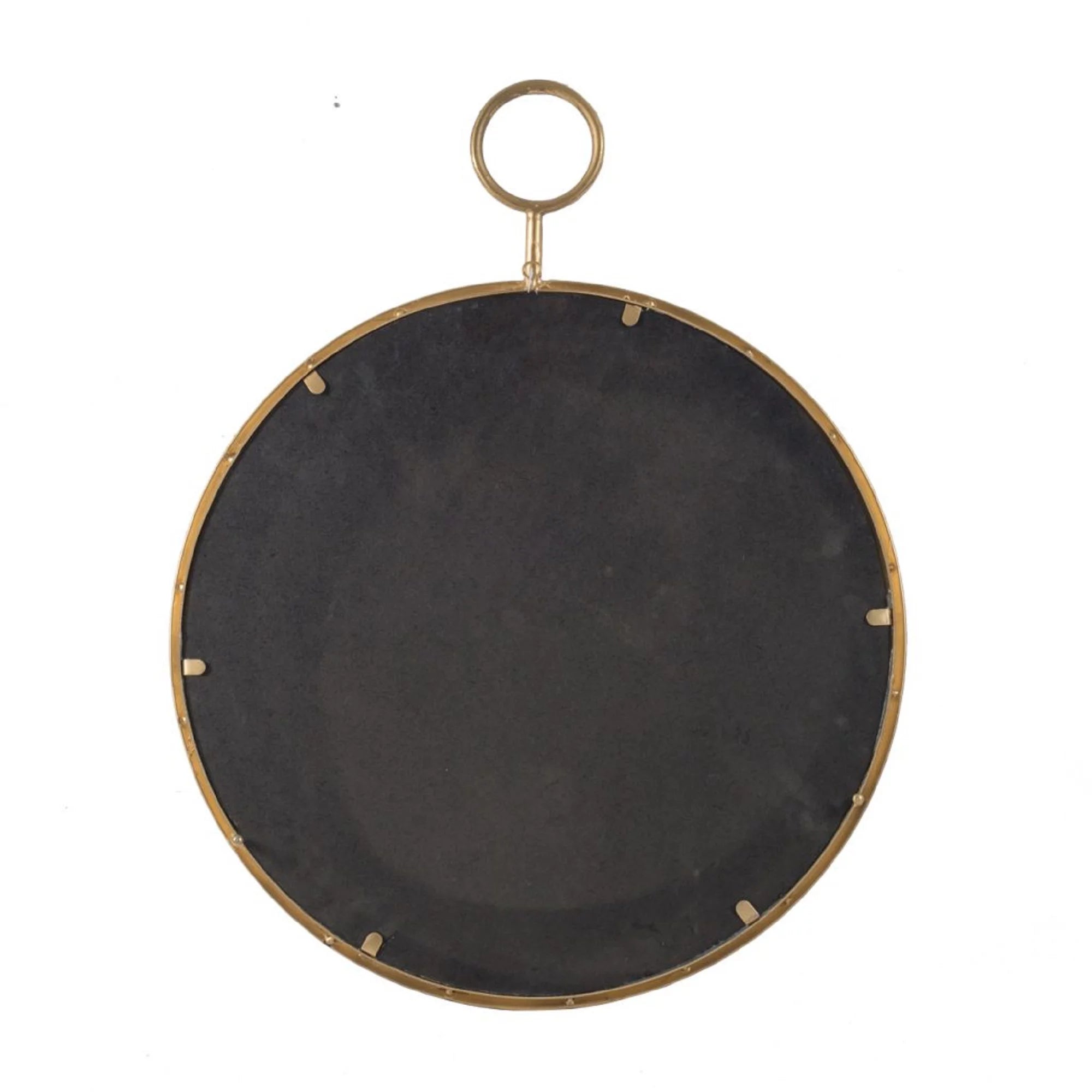 Gold Framed Round Wall Mounted Mirror P8099