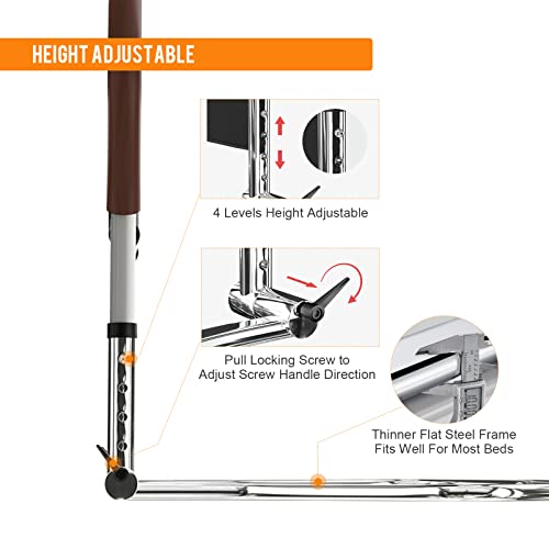 Bedside Safety Bed Rail with Pocket X2156
