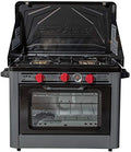 Stainless Steel Charcoal Gray Outdoor Camp Oven X794041