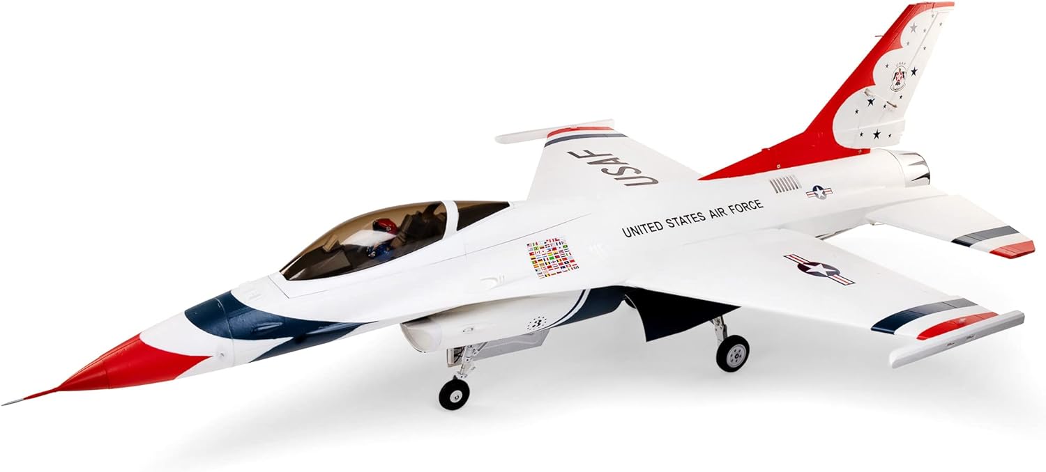 F-16 Thunderbirds 80mm EDF BNF Basic RC Airplane X29646