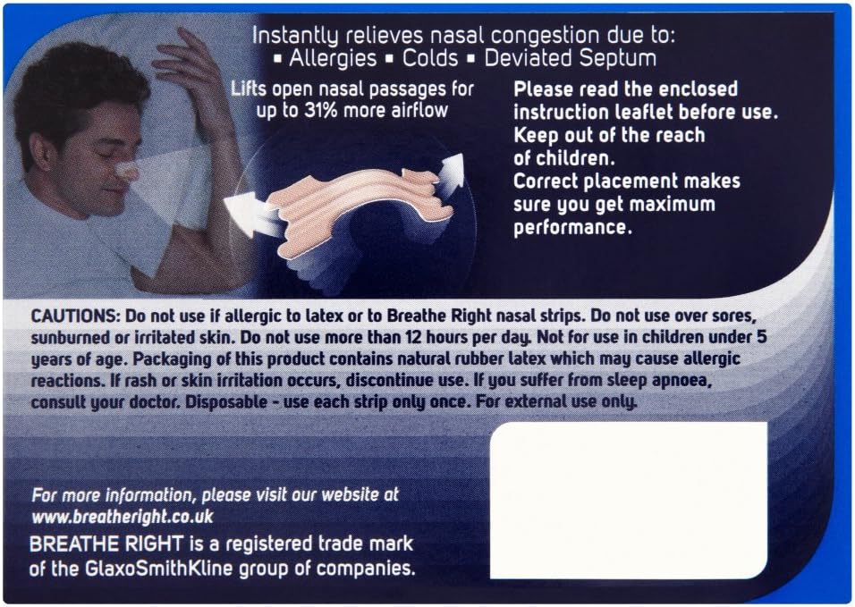 Natural Regular 10 Nasal Strips Z103