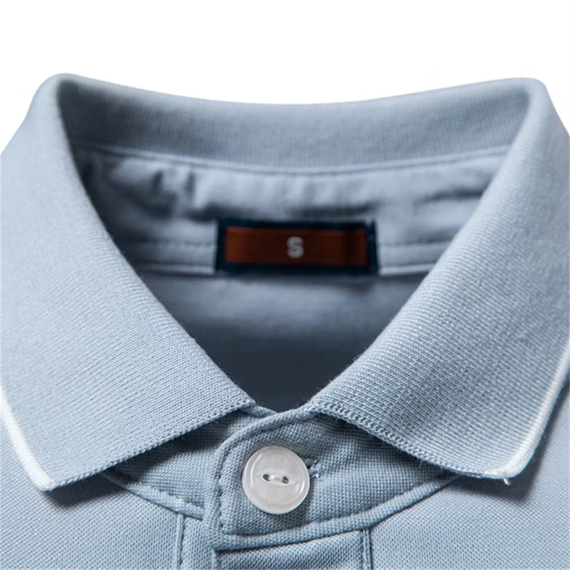 Men's Summer Lightweight Tencel Polo Shirt