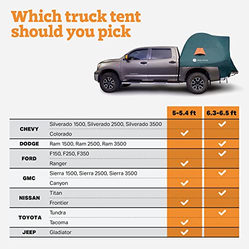 Truck Bed Tent for 6.2-6.5 ft Truck Bed with Carry Bag U469803
