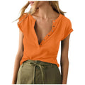Deep V Neck Ribbed Knit T Shirts G426241
