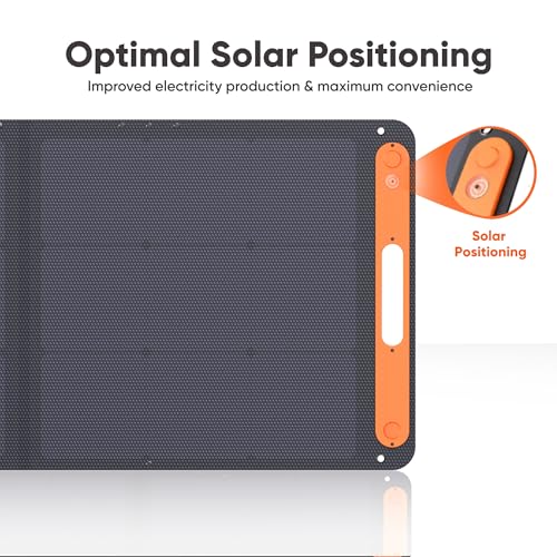 200W Portable Solar Panel with Sunlight Angle Indicator A145032
