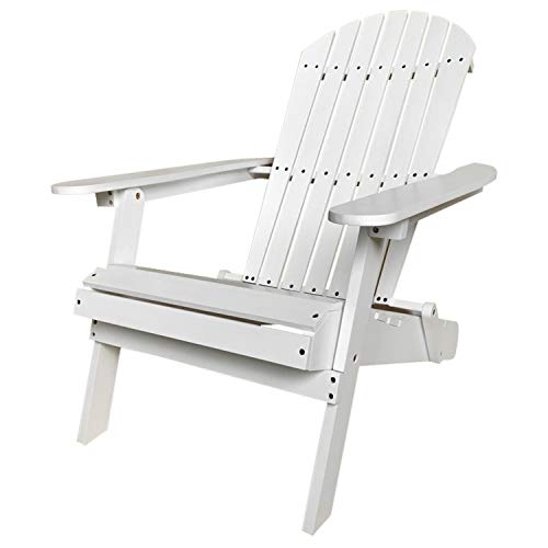 White Folding Adirondack Chair L5463