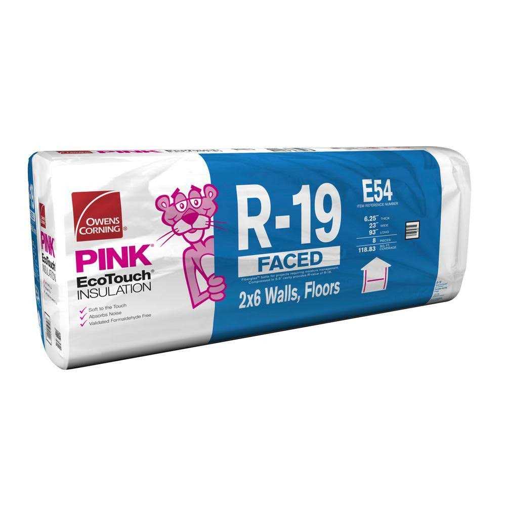 Faced Fiberglass Insulation Batt 23 in. x 93 D8765