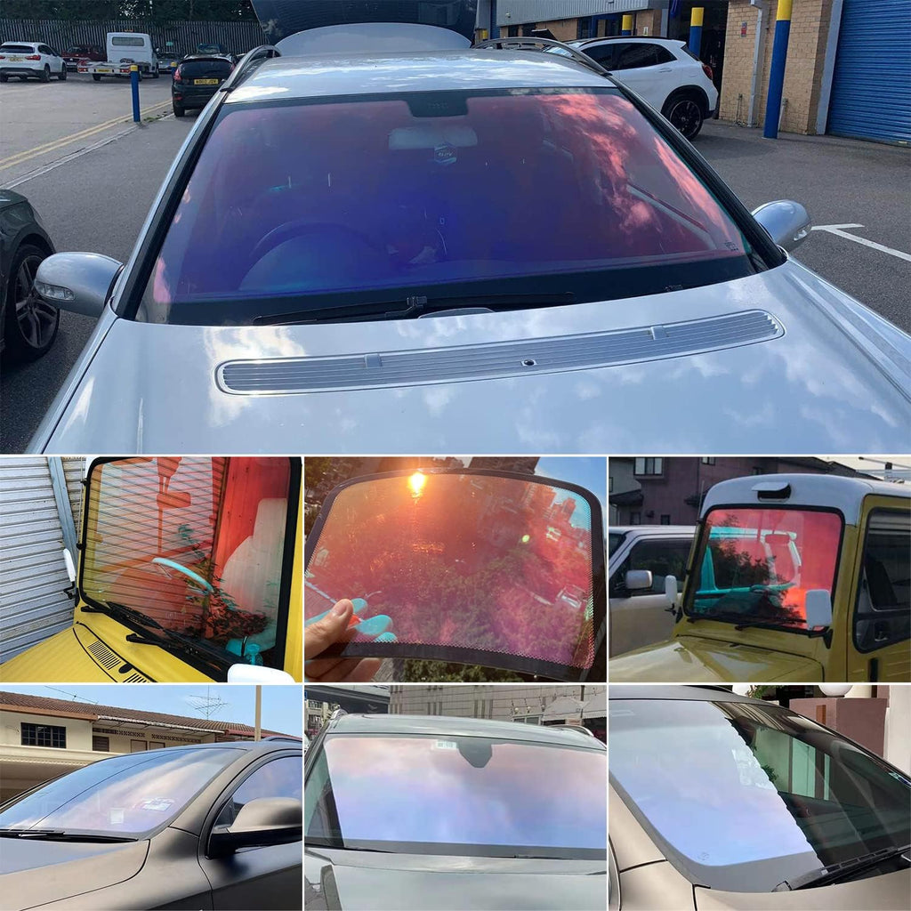 Window Tint Film Chameleon Color 70% VLT 29.29" x 9.84' Ft Roll Pack of 2 F376