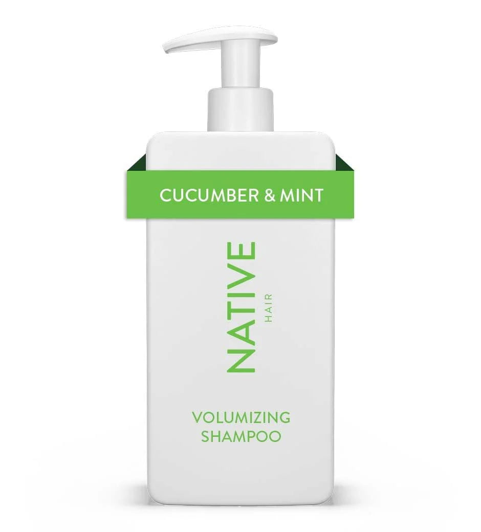 Cucumber & Mint Volumizing Shampoo, Sulfate & Paraben Free, 16.5 oz V746