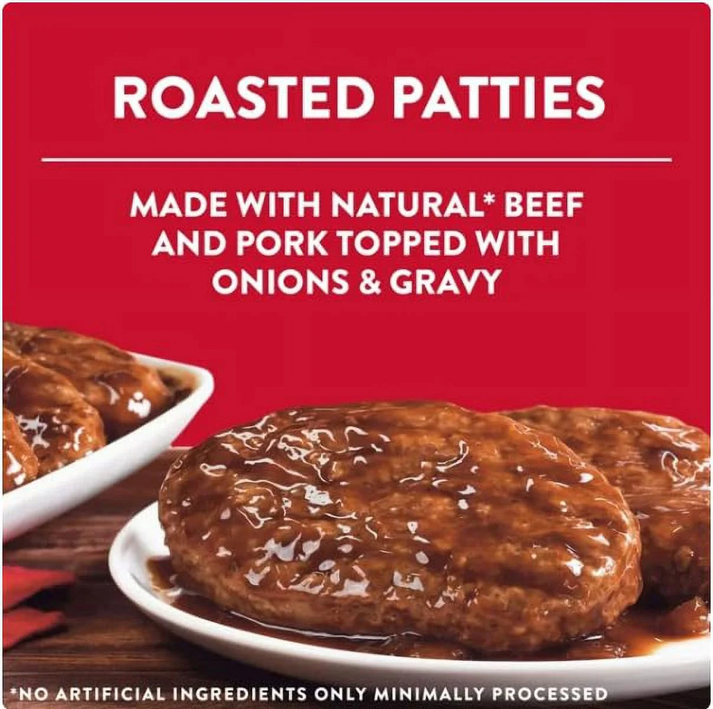 Salisbury Steak Family Size Frozen Meal, 28 oz - Pack of 6 W8142