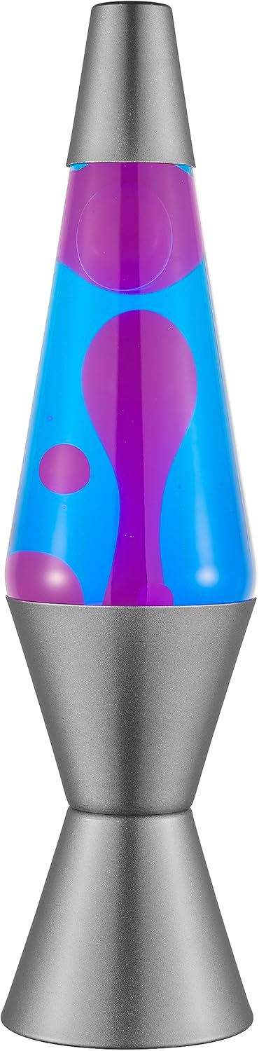 14.5" Purple Wax and Blue Liquid Motion Light O175067