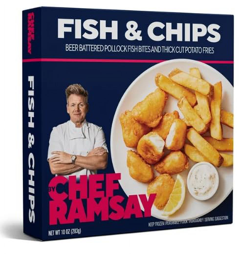 9.5oz Frozen Fish and Chips Pack of 10 U489268