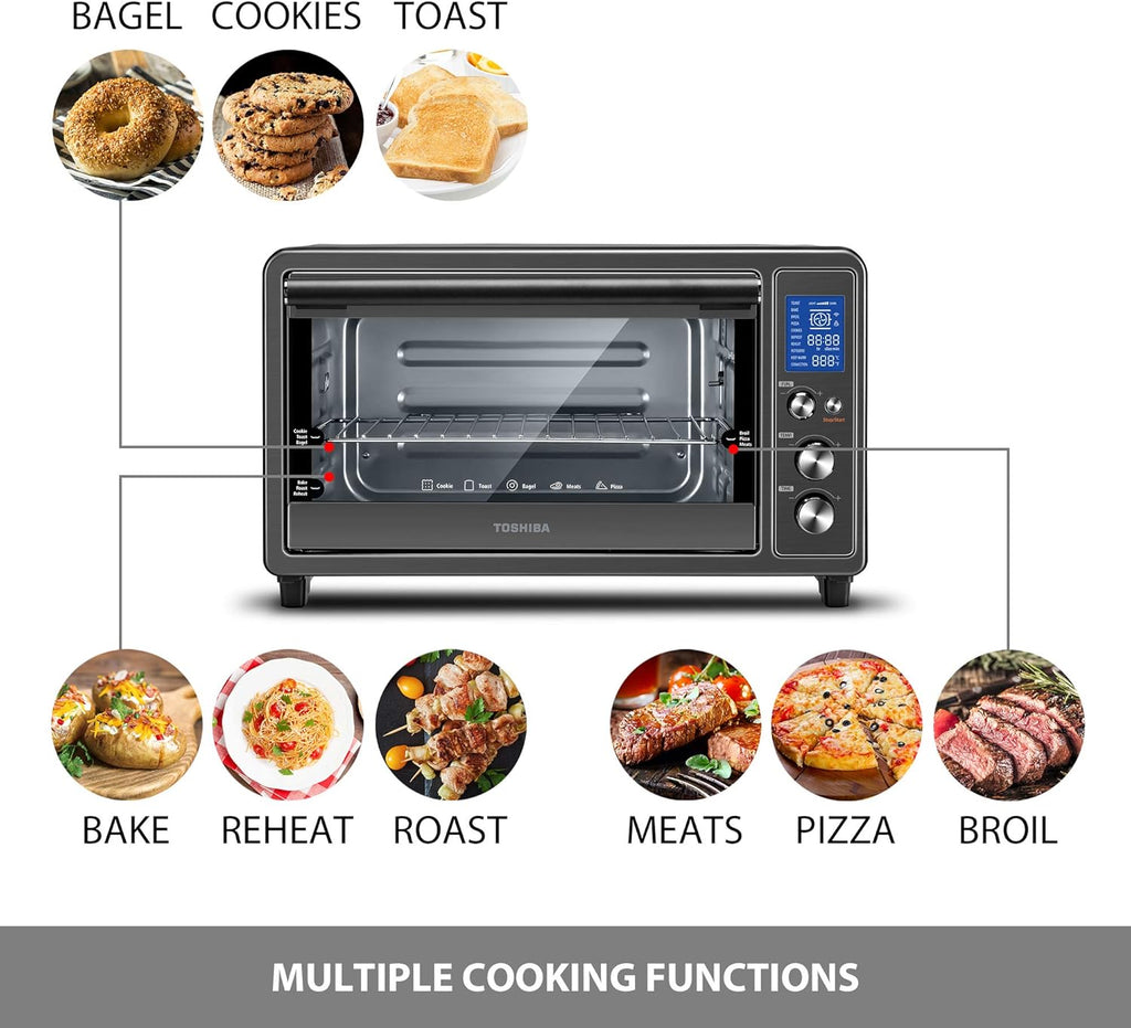 6-slice 12-inch Digital Toaster Oven with 10 Functions L745