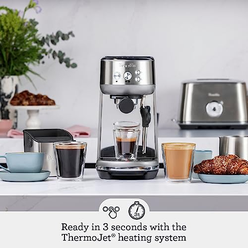 Brushed Stainless Steel Espresso Machine B911