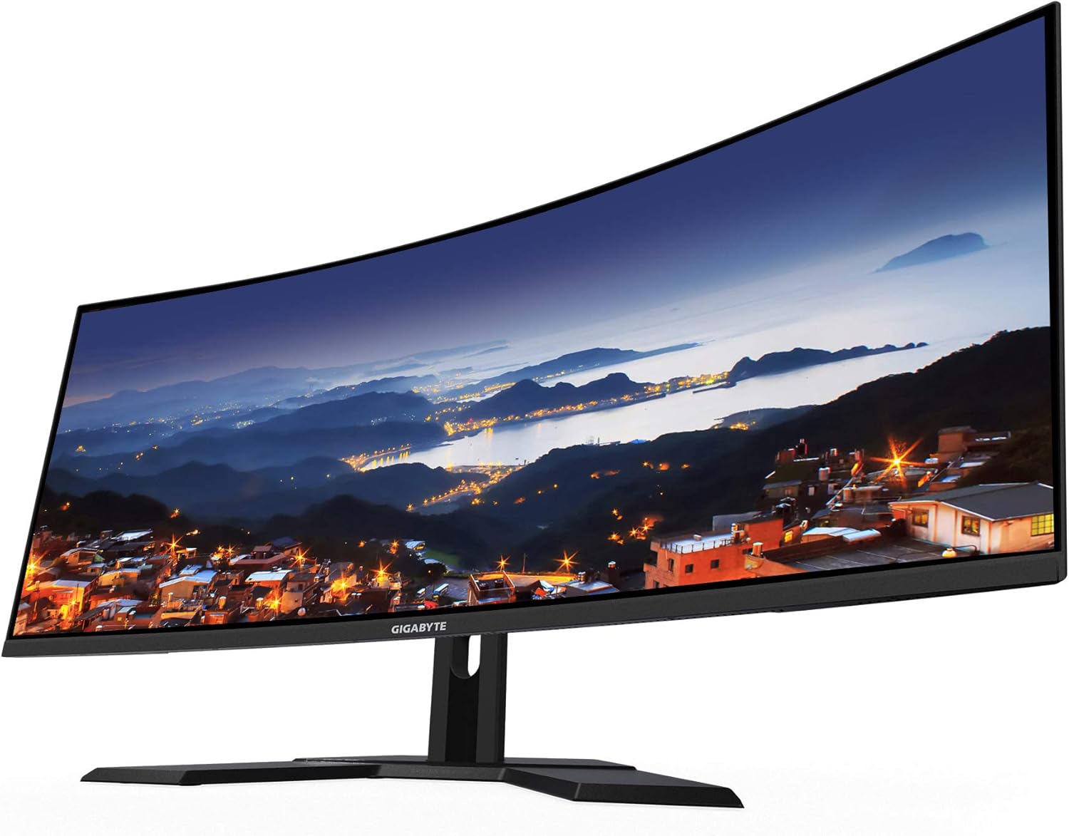 34" 144Hz Ultra-Wide Curved Gaming Monitor, 3440 x 1440 VA 1500R Display, 1ms Response Time, FreeSync Premium, Black Y60929