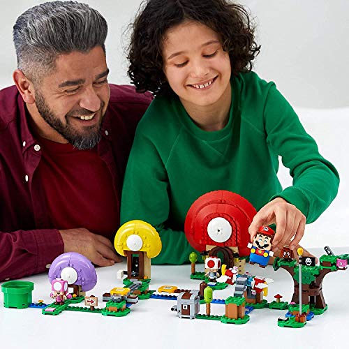 LEGO Super Mario Toad's Treasure Hunt Expansion Set 71368 Building Kit (464 Pieces) E55746