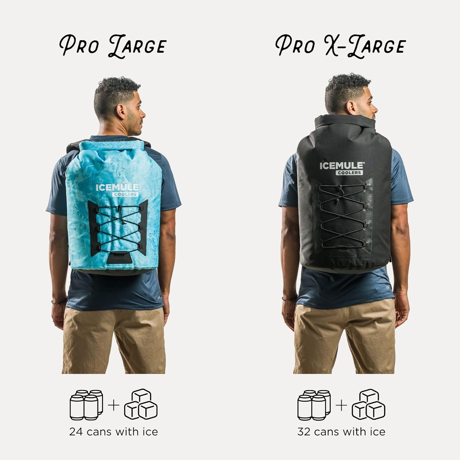 Collapsible Backpack Cooler, 23 Liter, Waterproof J21496