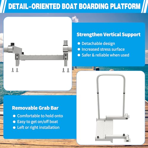 Boat Boarding Platform and Dock Extension D890073