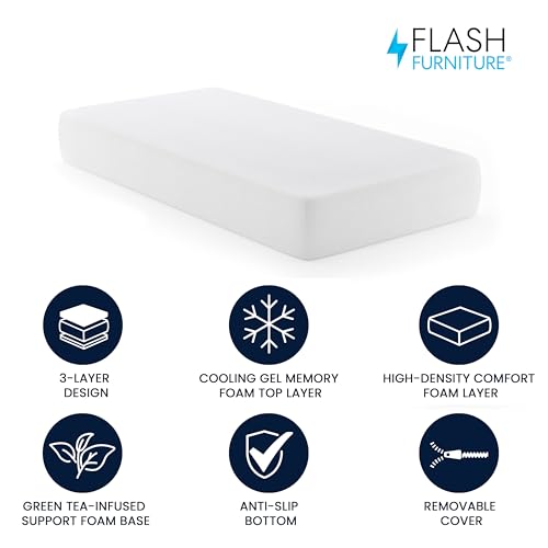 10" Full Cooling Gel Memory Foam Mattress N3327